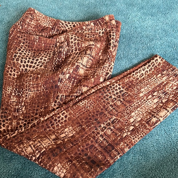 Peace of Cloth Pants - Peace of Cloth animal print pants